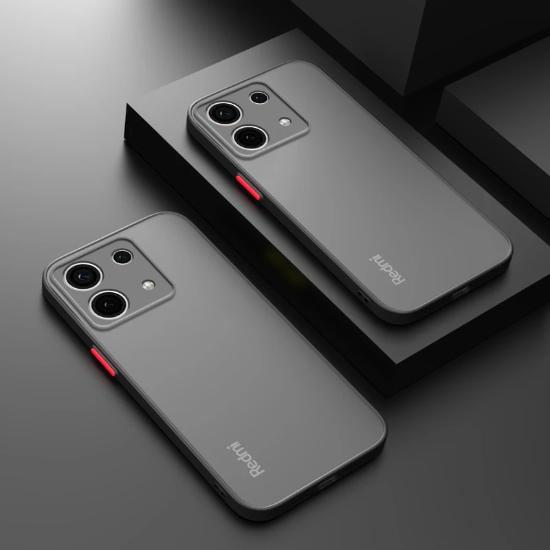 适用红米note13手机壳新款NOTE13pro保护套超薄磨砂pro+简约防摔r