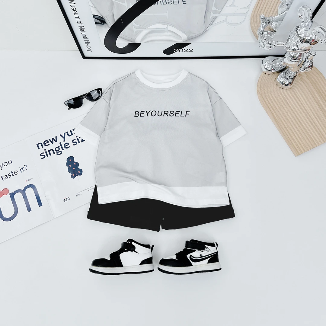 儿童短袖T恤新夏季男童衣服夏装2024新款 D-WG26492 悠悠童话童装