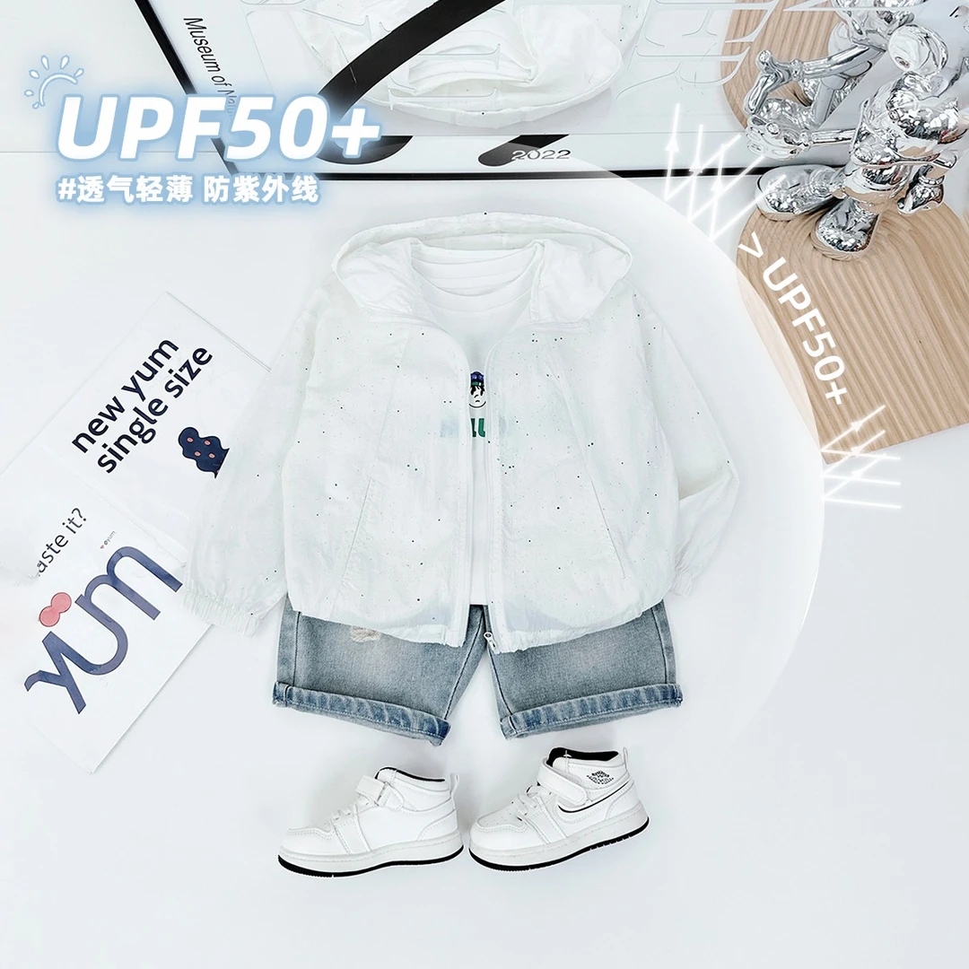 儿童薄款外套夏装男童夏季上衣2024新款 D-HZ24627 悠悠童话童装