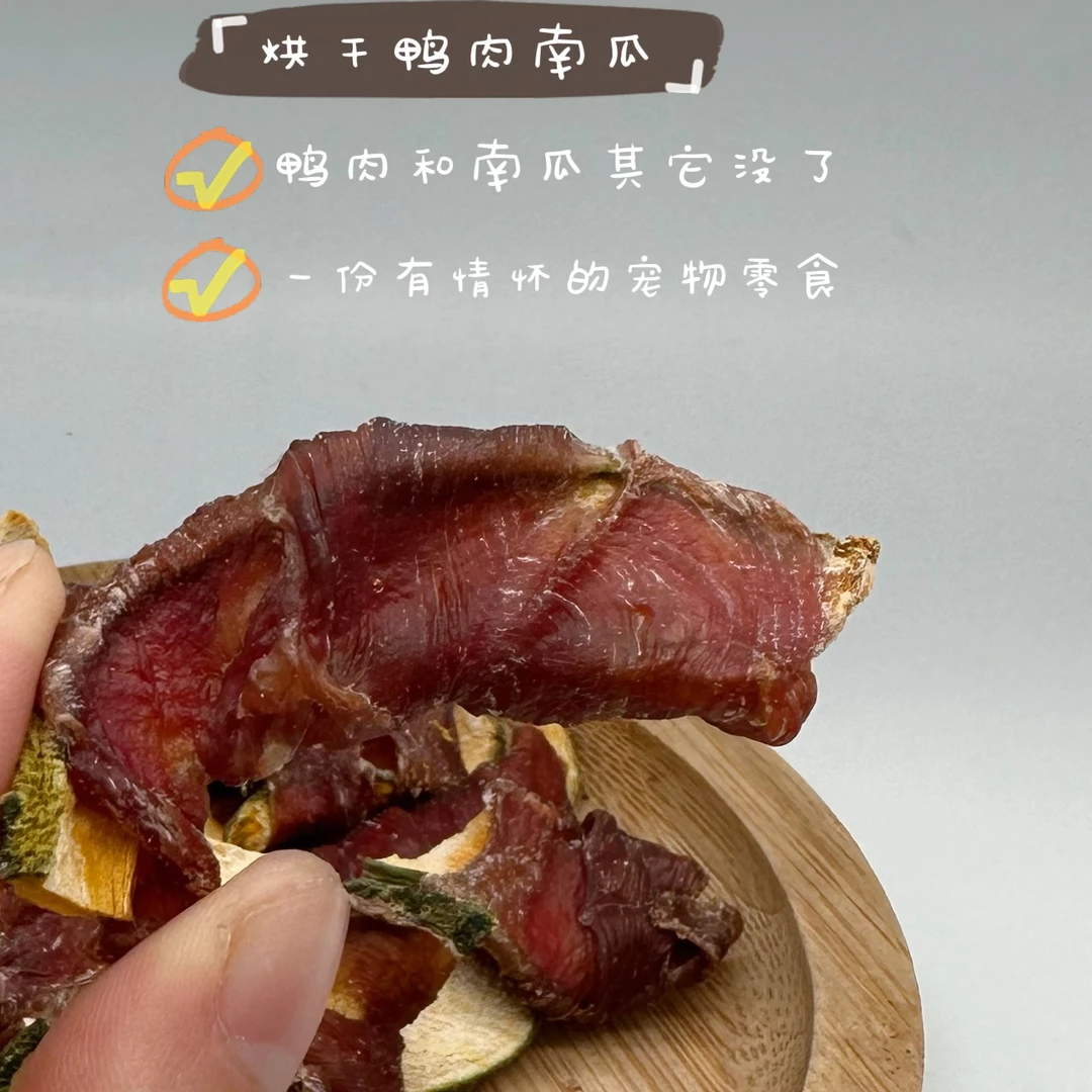 跟屁虫的饭食宠物零食鸭肉贝贝南瓜蔬果肉干狗狗