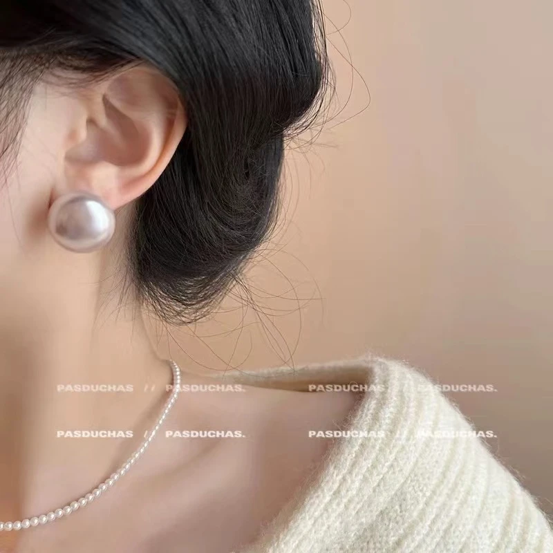 钛钢无非金属耳饰 YUE 150 珠珠耳环