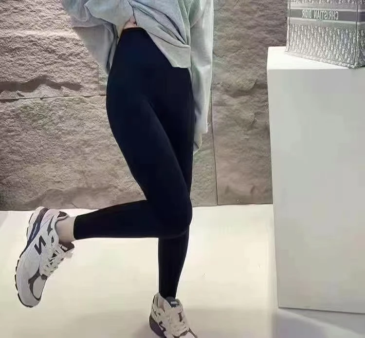 YUE 983 云朵束腰大长腿显瘦百搭瑜伽打底裤颗外穿