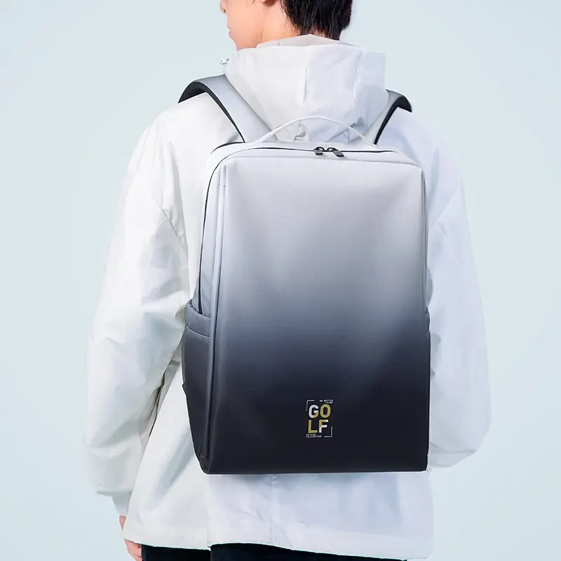 GOLF/高尔夫潮流渐变双肩包15.6寸电脑包通勤背包大容量学生书包