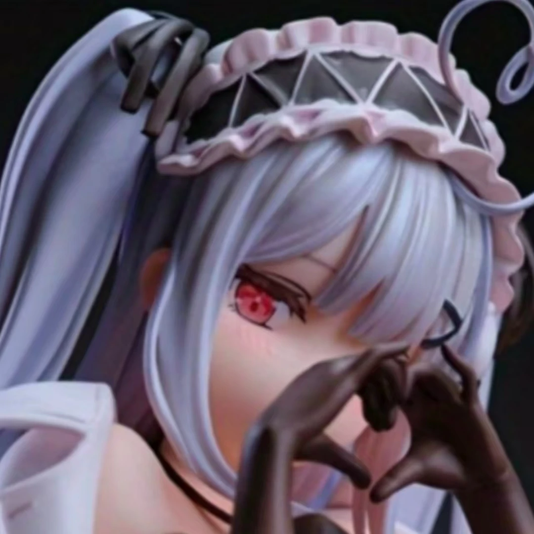 二次元美少女逆流茶会摆件笑澪手办朱鹭机箱模型