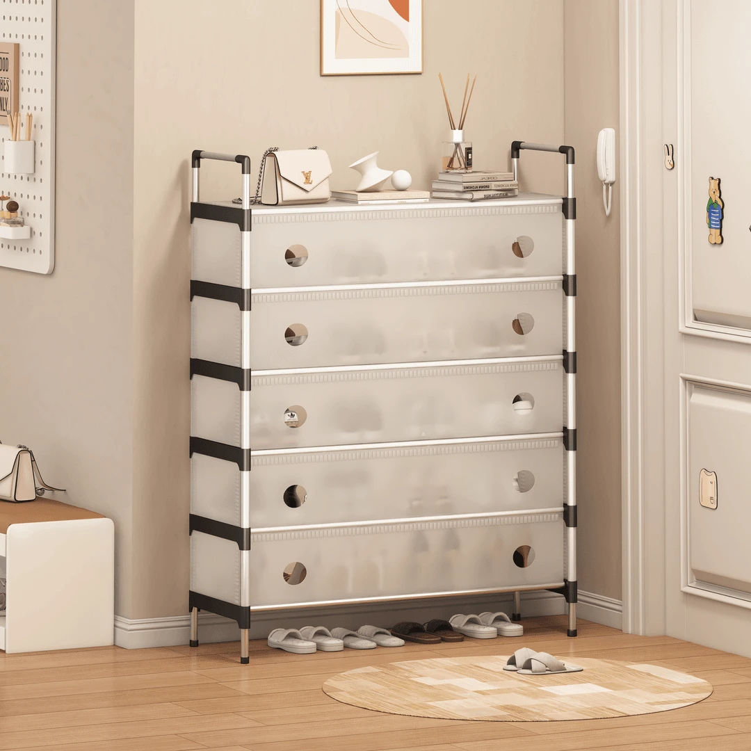 出租房用简易鞋柜家具多层家用鞋柜家用门口鞋架出租房家用鞋架