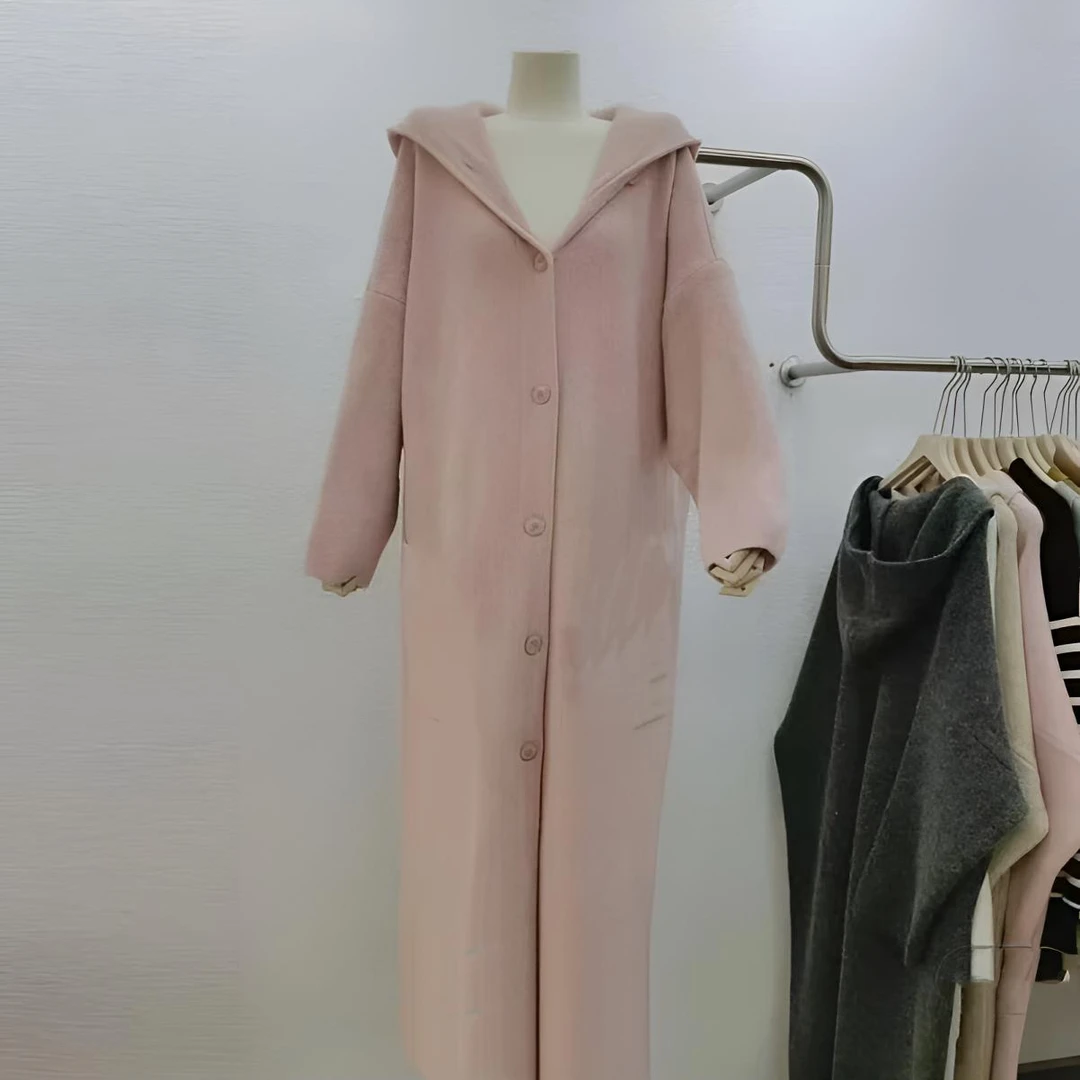 【毛衣外套】秋冬季长袖外套加厚款百搭上衣休闲女装9147[TS]K