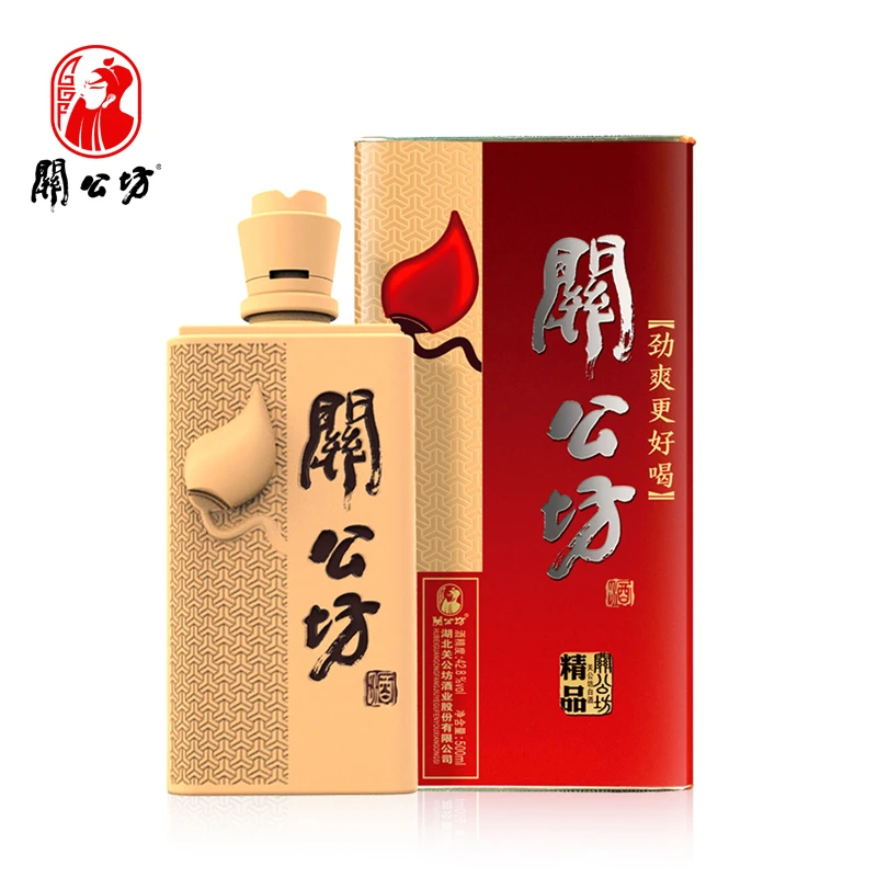 关公坊42.8度精品铁关公白酒42.8%500ml