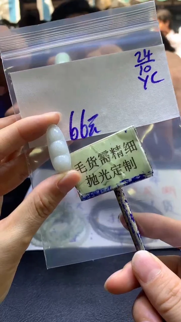 【闪购商品】定制翡翠未镶嵌全19#66元随机拍一发一毛货需抛光