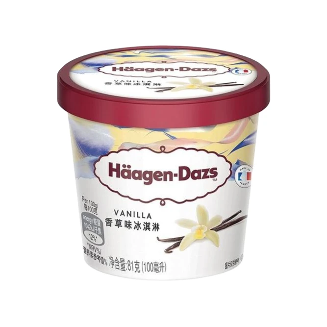 哈根达斯冰淇淋香草味 81g