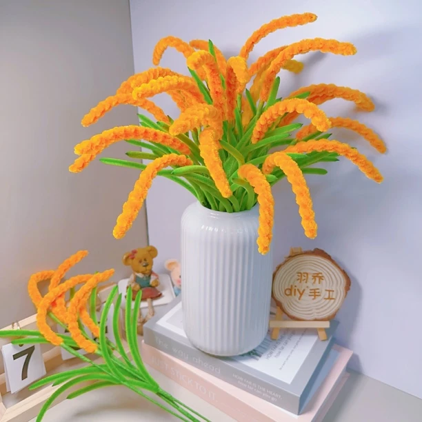 【可做45支】五谷丰登麦穗稻穗扭扭棒麦穗DIY材料包非成品/不含花瓶