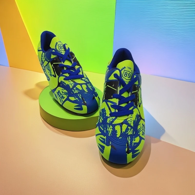 足球鞋儿童男子时尚休闲训练情侣透气防滑男士舒适夏季大童减震AG