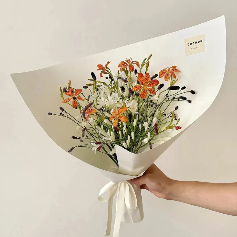 【花寻礼韵】新款加厚造型纸鲜花包装纸牛皮花束包花纸花店花艺材料