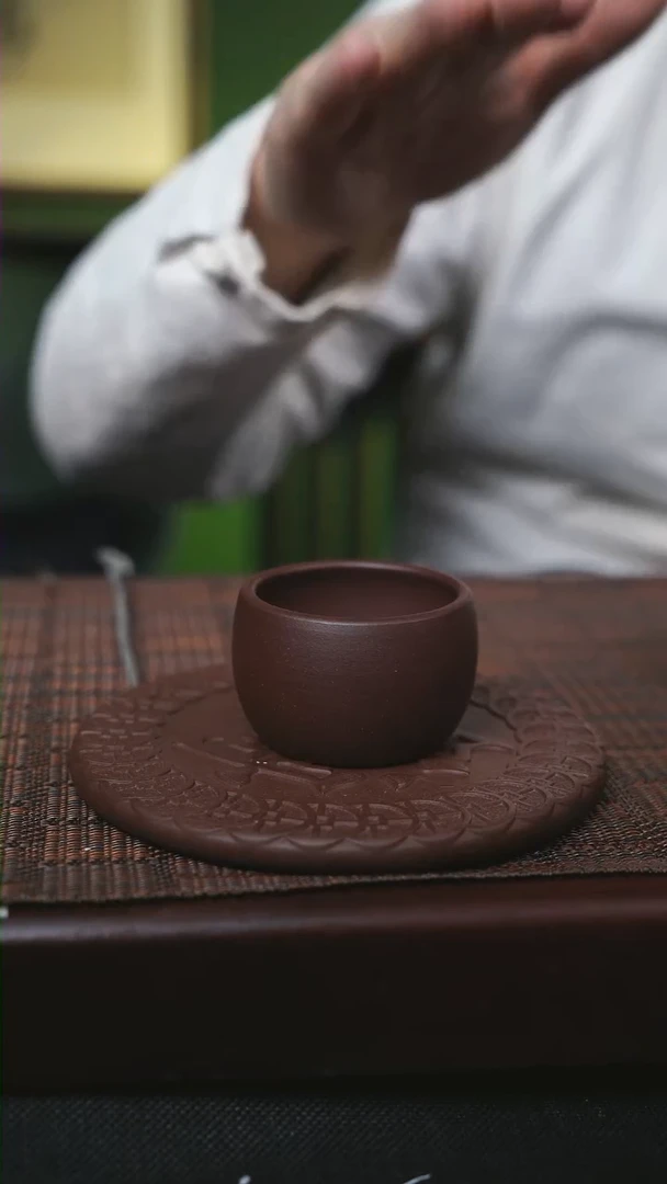 【闪购商品】紫砂茶壶扳指杯龙血砂@@S0279