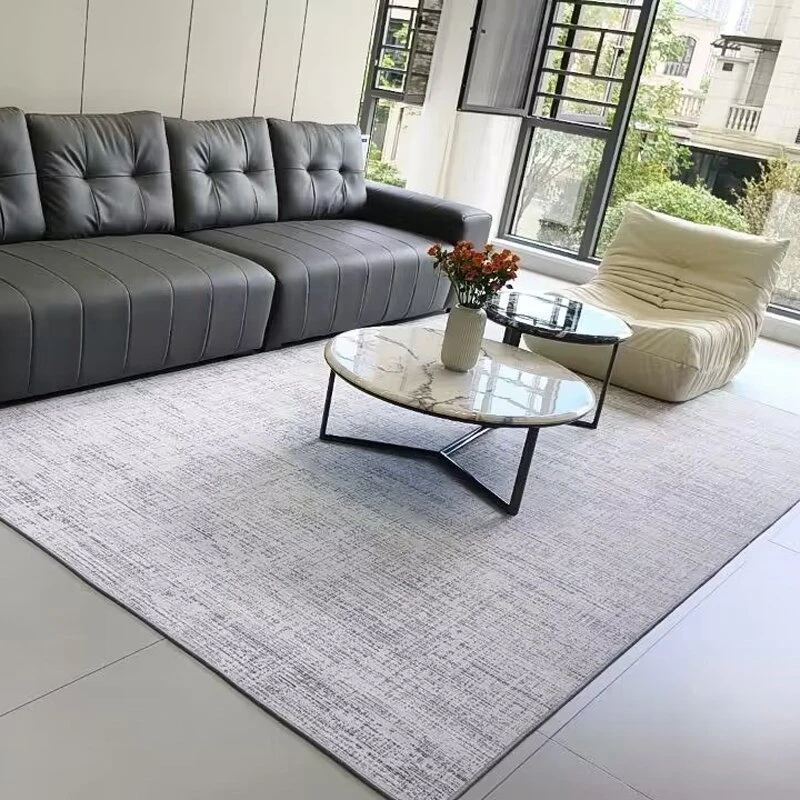 艾登美地毯客厅卧室沙发茶几地垫防滑可水洗家用卧室地毯轻奢简约