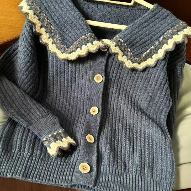 《971-980》精品撤柜女装毛衣小香风长毛衣开衫