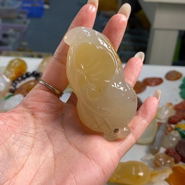 玛瑙/玉髓吊坠(不含链)未镶嵌