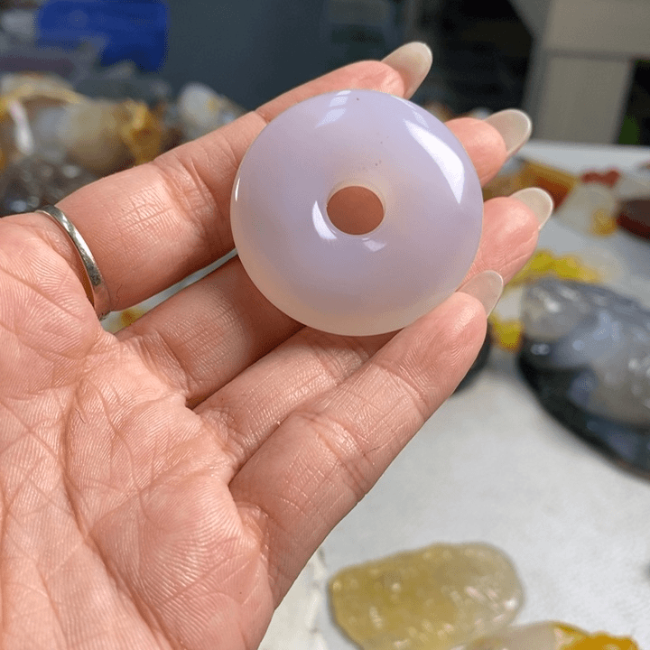 玛瑙/玉髓吊坠(不含链)未镶嵌