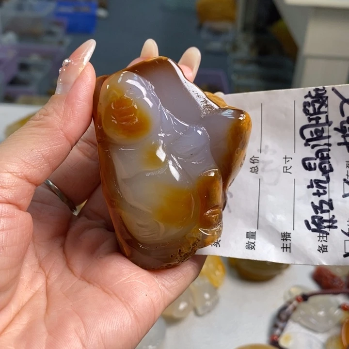 玛瑙/玉髓吊坠(不含链)未镶嵌