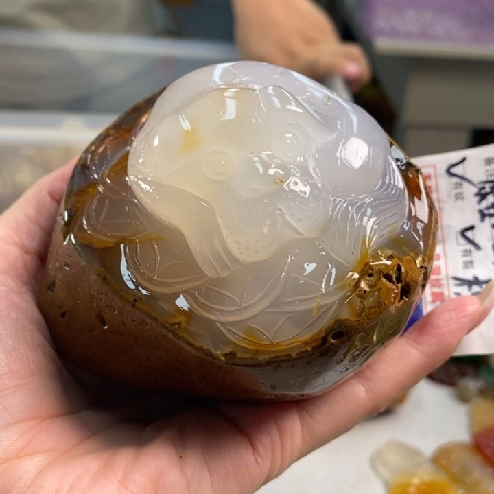 玛瑙/玉髓吊坠(不含链)未镶嵌