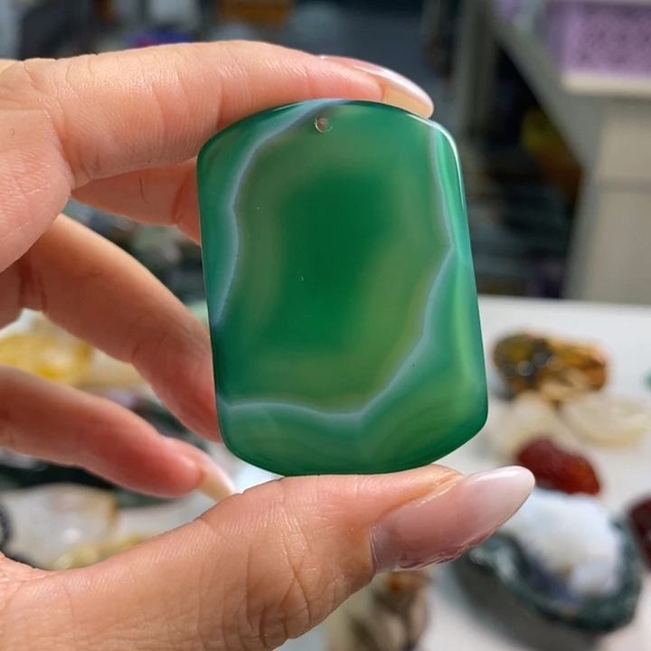 玛瑙/玉髓吊坠(不含链)未镶嵌