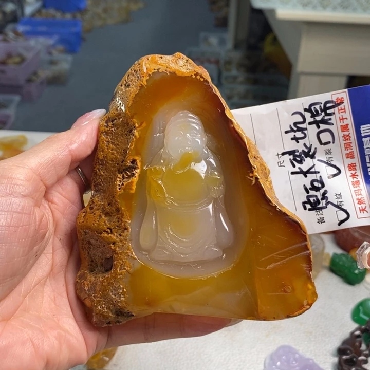 玛瑙/玉髓吊坠(不含链)未镶嵌