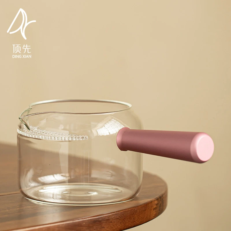 顶先 彩色铝把大容量煮茶器煮茶壶耐热加厚过滤嘴创意茶壶 A9331