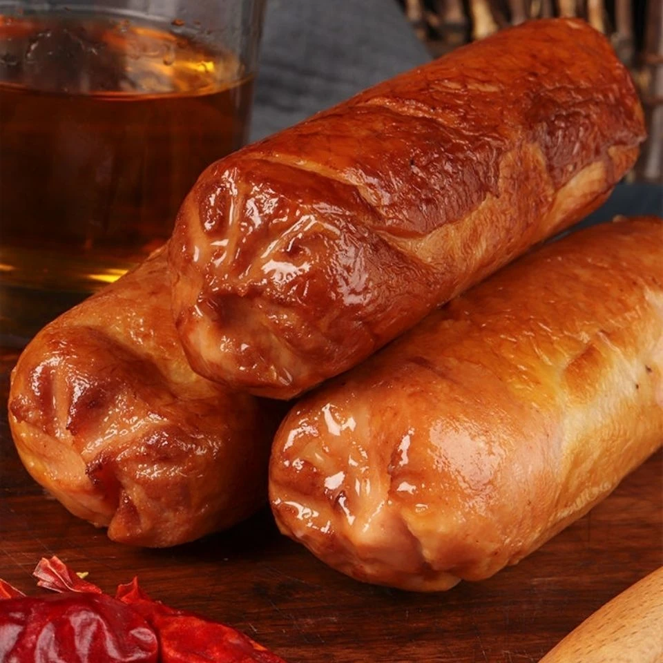 东北松花鸡腿肠熟食 300g开袋即食