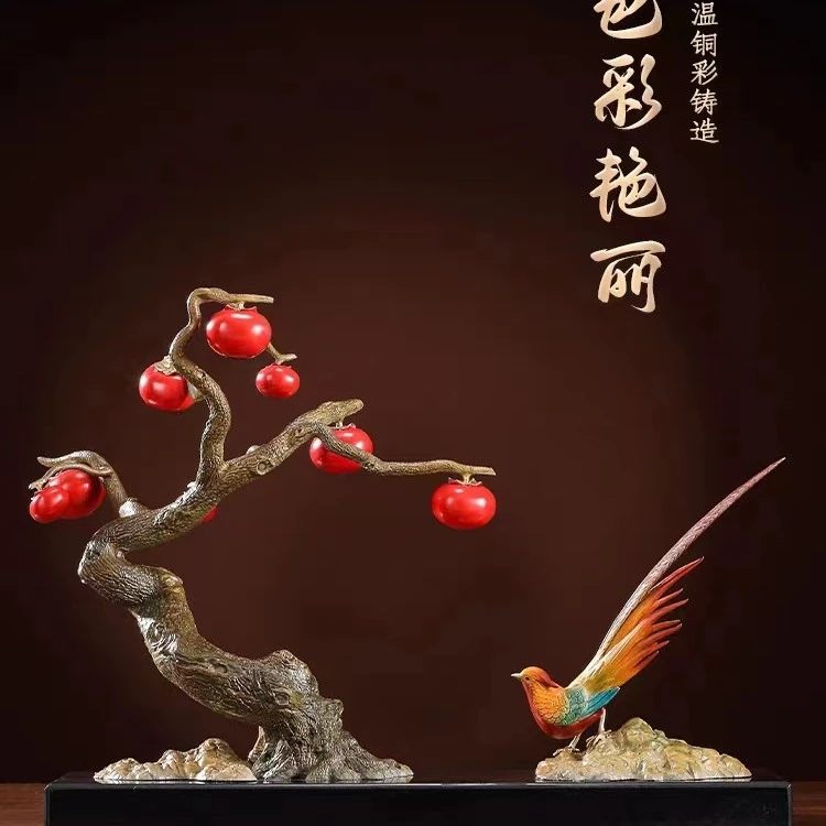 前程似锦事事如意摆件办公室客厅玄关电视柜招财装饰品乔迁礼物