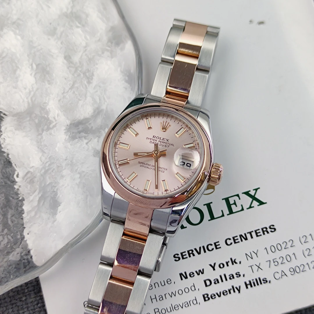 99新 Rolex/劳力士 劳力士/日志179161/26mm/粉条钉/30278