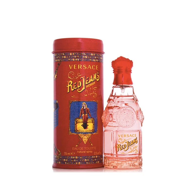 Versace/范思哲红色牛仔女士香水75ml花香调持久淡香