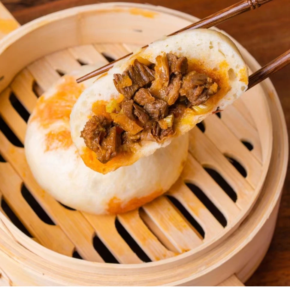 【夏仙仙】四川传统手工老面红烧牛肉大包（家庭装）当地 才有的美味