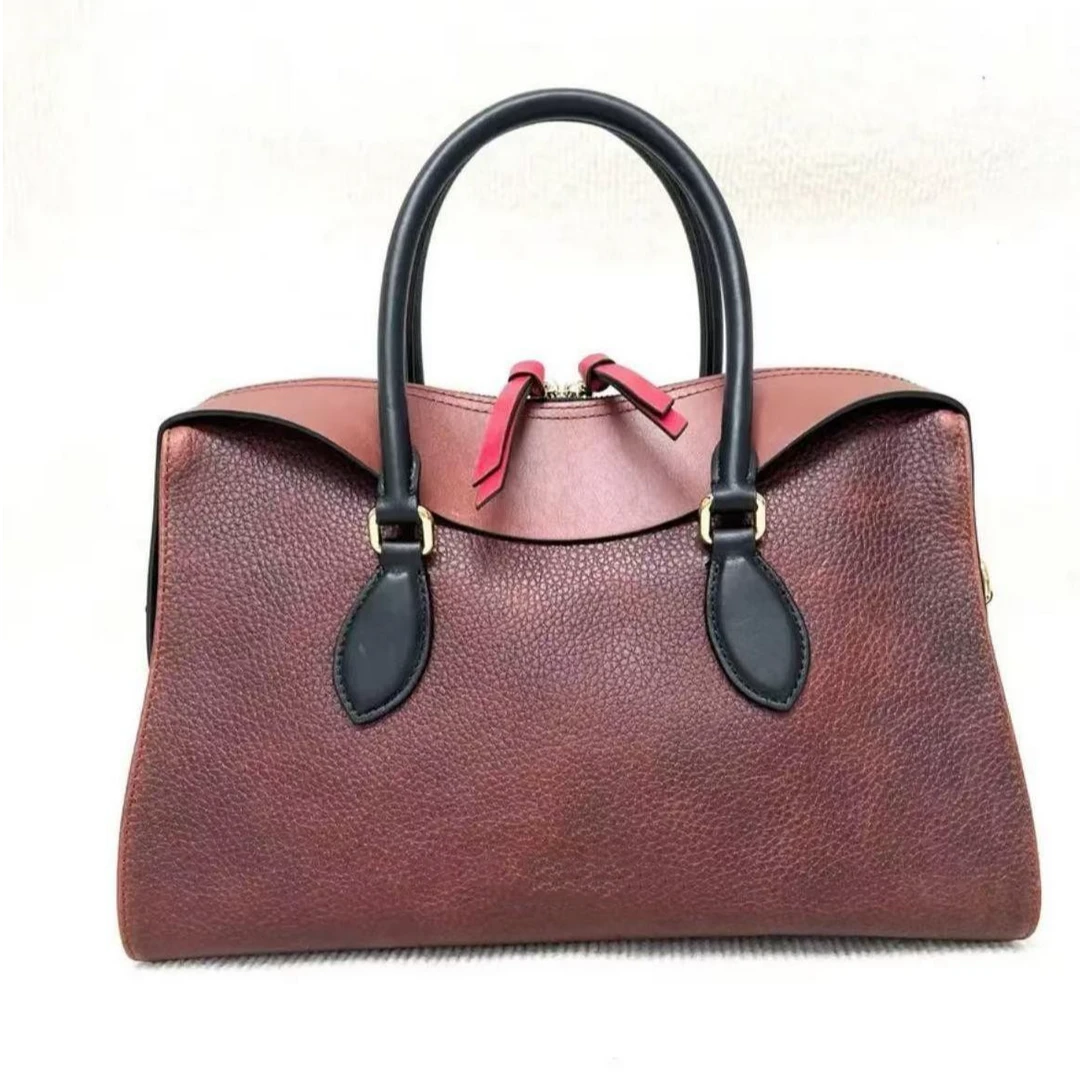 通勤波士顿单肩包气质手提时尚大托特包