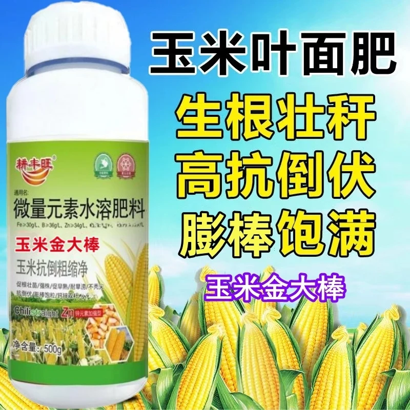 玉米专用叶面肥玉米金大棒籽粒饱满抗倒抗病增加千粒重玉米粗缩净