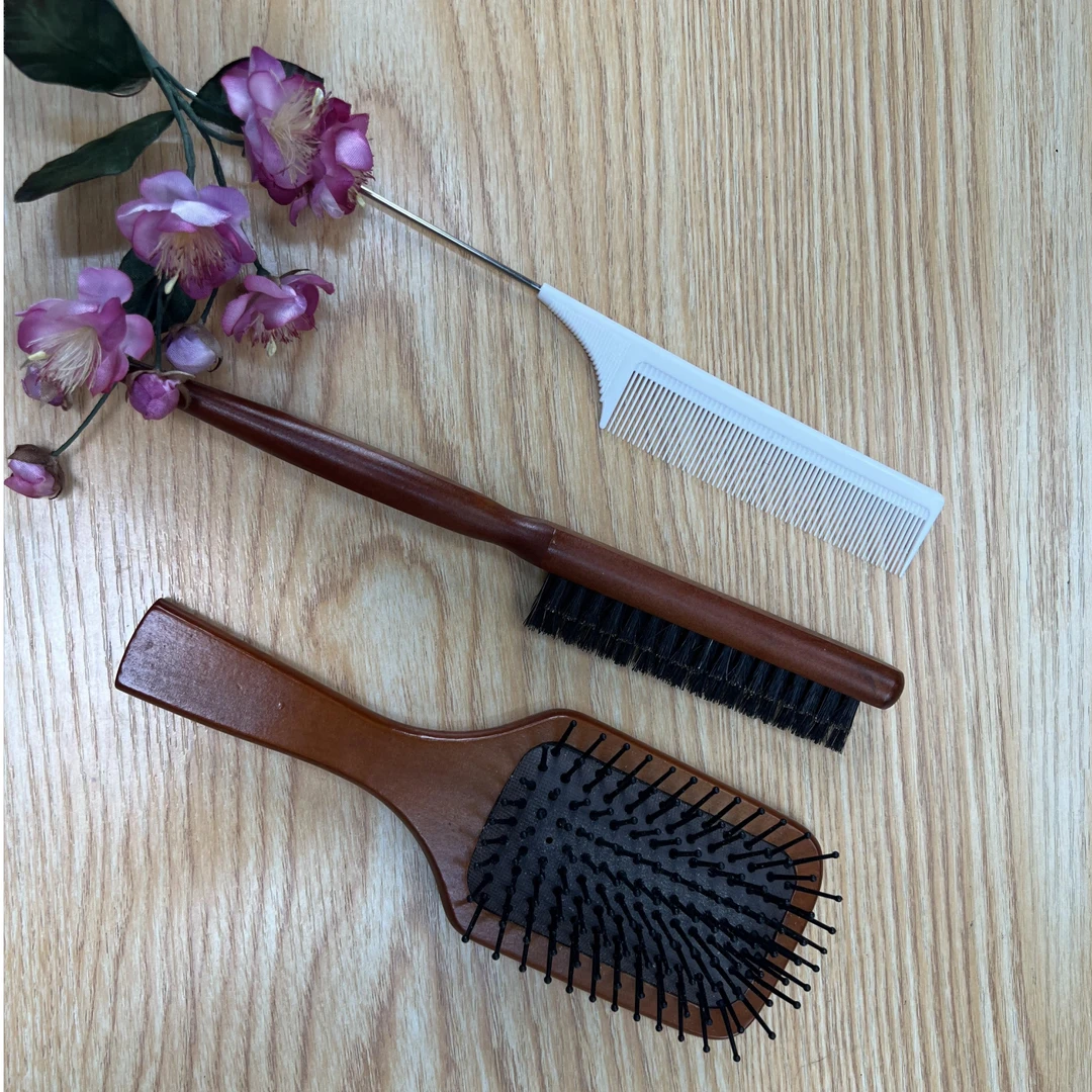 古风造型工具尖尾梳  古风造型梳子 家用老式密齿发型师梳头梳头