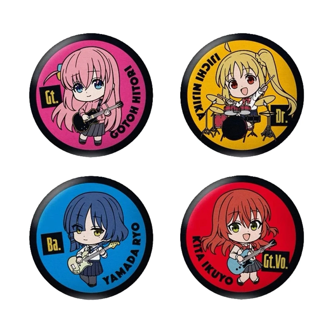 【拆袋】日谷正版孤独摇滚-CAN BADGE COLLECTION-刺绣吧唧潮玩盲盒