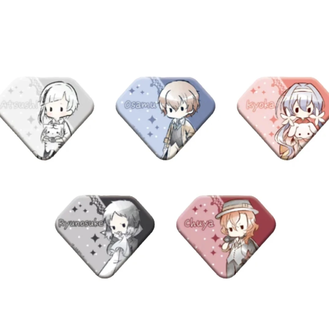 【文豪野犬】钻石豆豆眼吧唧日谷盲盒动漫周边