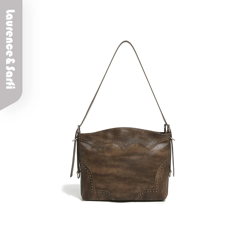 Laurence&Sarfi路易赛菲【嘉年华】复古时尚百搭小众经典腋下单肩包