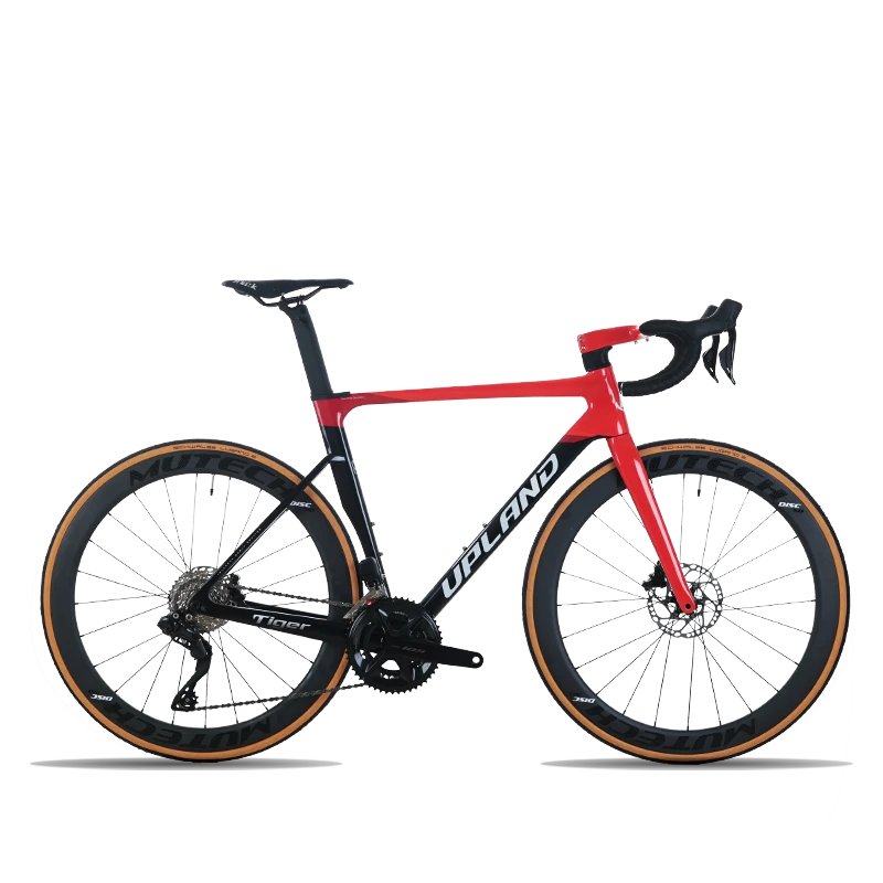 UPLAND阿普兰生肖虎碳纤维综合气动 电变 变速公路自行车骑行成人