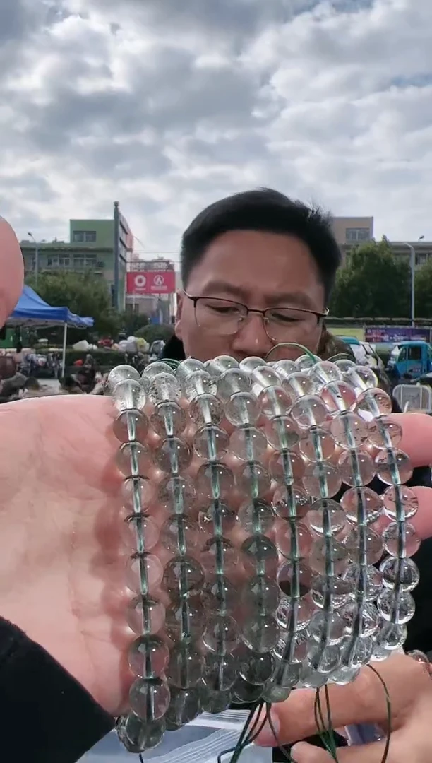 【闪购商品】水晶手链未镶嵌书1269约8mm多样性发一件