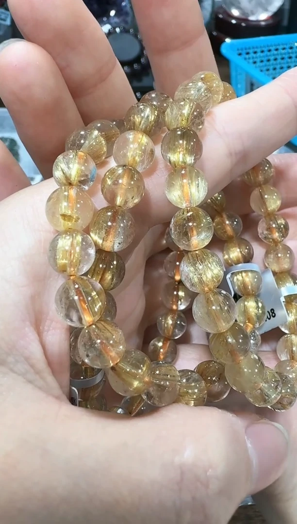 【闪购商品】水晶手链未镶嵌X452  约8mm多样性发一件