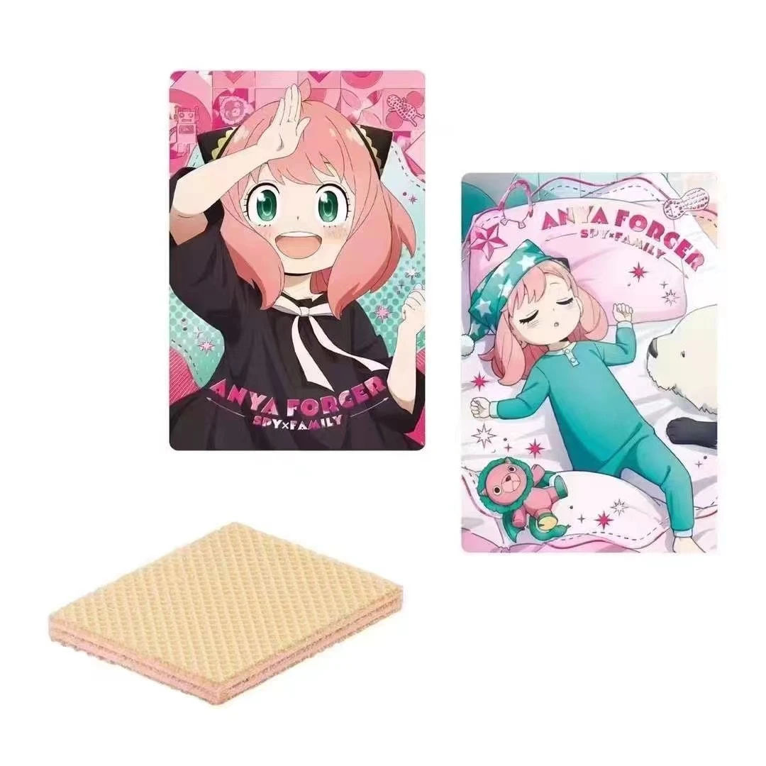 集英社国潮玩具【拆盒】间谍过家家食玩卡第三弹威化饼干盲盒（代拆）