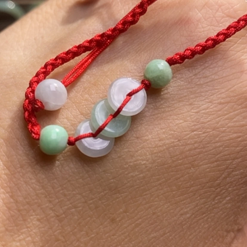 【闪购商品】翡翠手绳未镶嵌筱**儿