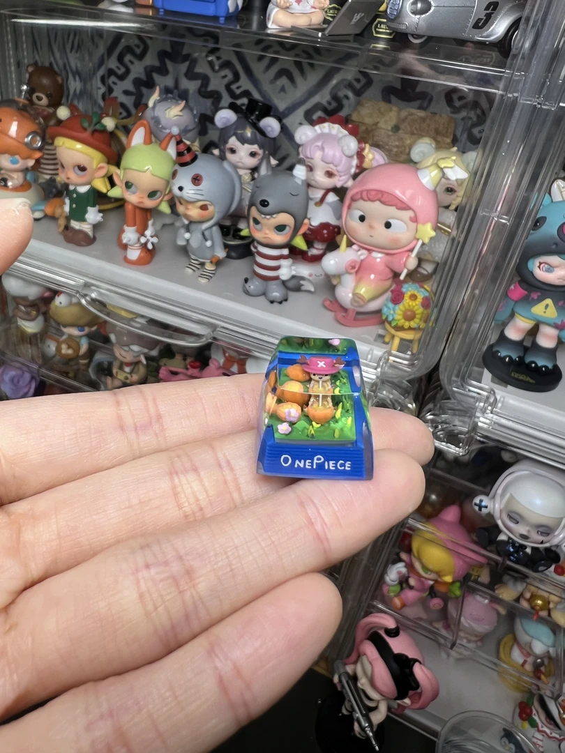 乔巴纯手工滴胶键帽手工艺品