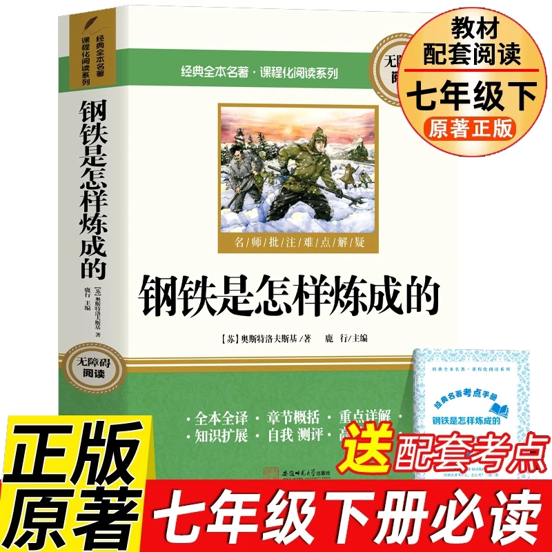钢铁是怎样炼成的 七年级下册阅读书 配套人教版教材 知识拓展