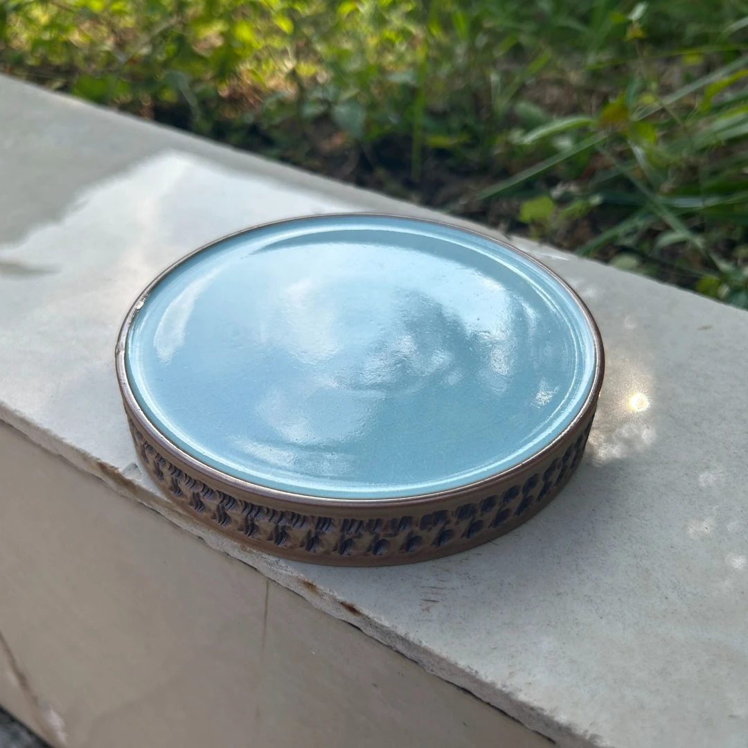 微瑕重工壶承汝瓷茶具原矿釉