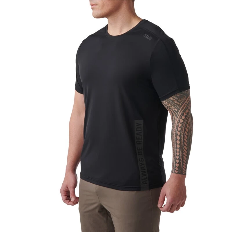 美国5.11户外休闲战术短袖死磕轻薄透气圆领T恤综合训练男 82133