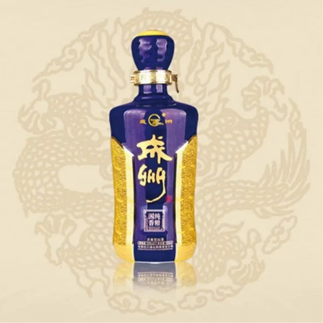 红川牌52°老字号纯粮国香酒500ml单瓶装52度500ml52度