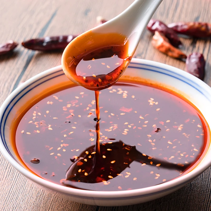 【仙仙嬢专属】1斤装贵州辣椒油泼辣子酱油辣椒纯红油特辣下饭菜