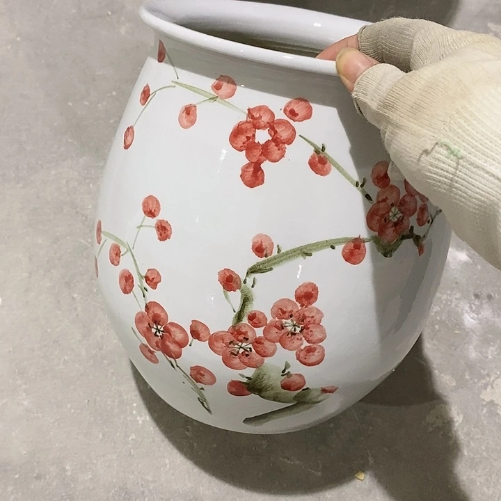 缸12xc景德镇陶瓷花盆