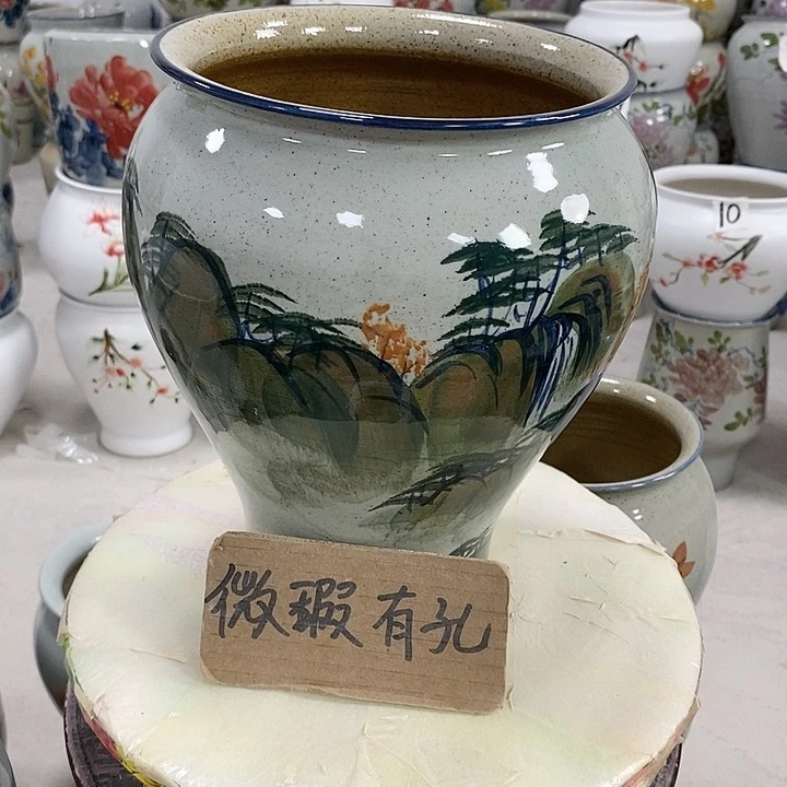 缸13xc景德镇陶瓷花盆